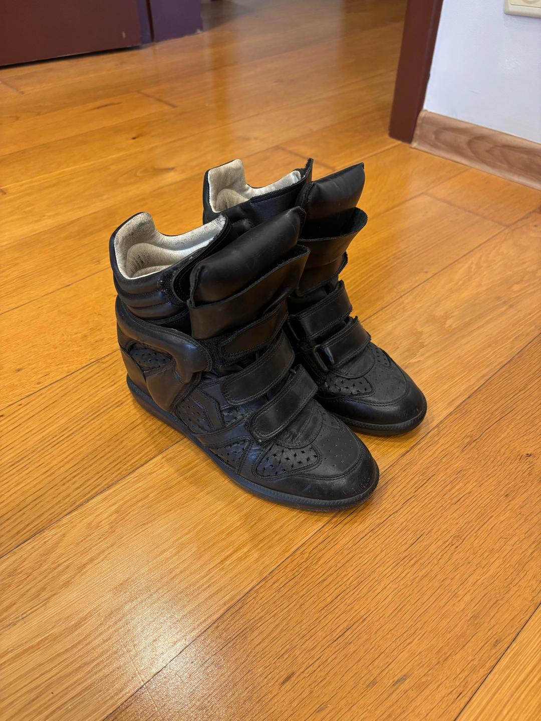 Isabel Marant Сникерсы Isabel Marant на танкетке — фото 2