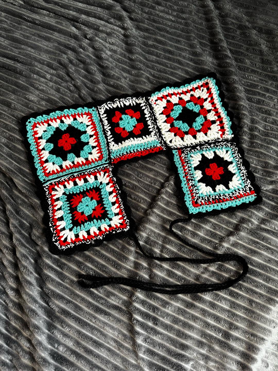 Handmade (ручная работа) Вязаный декоративный воротничок — фото 2