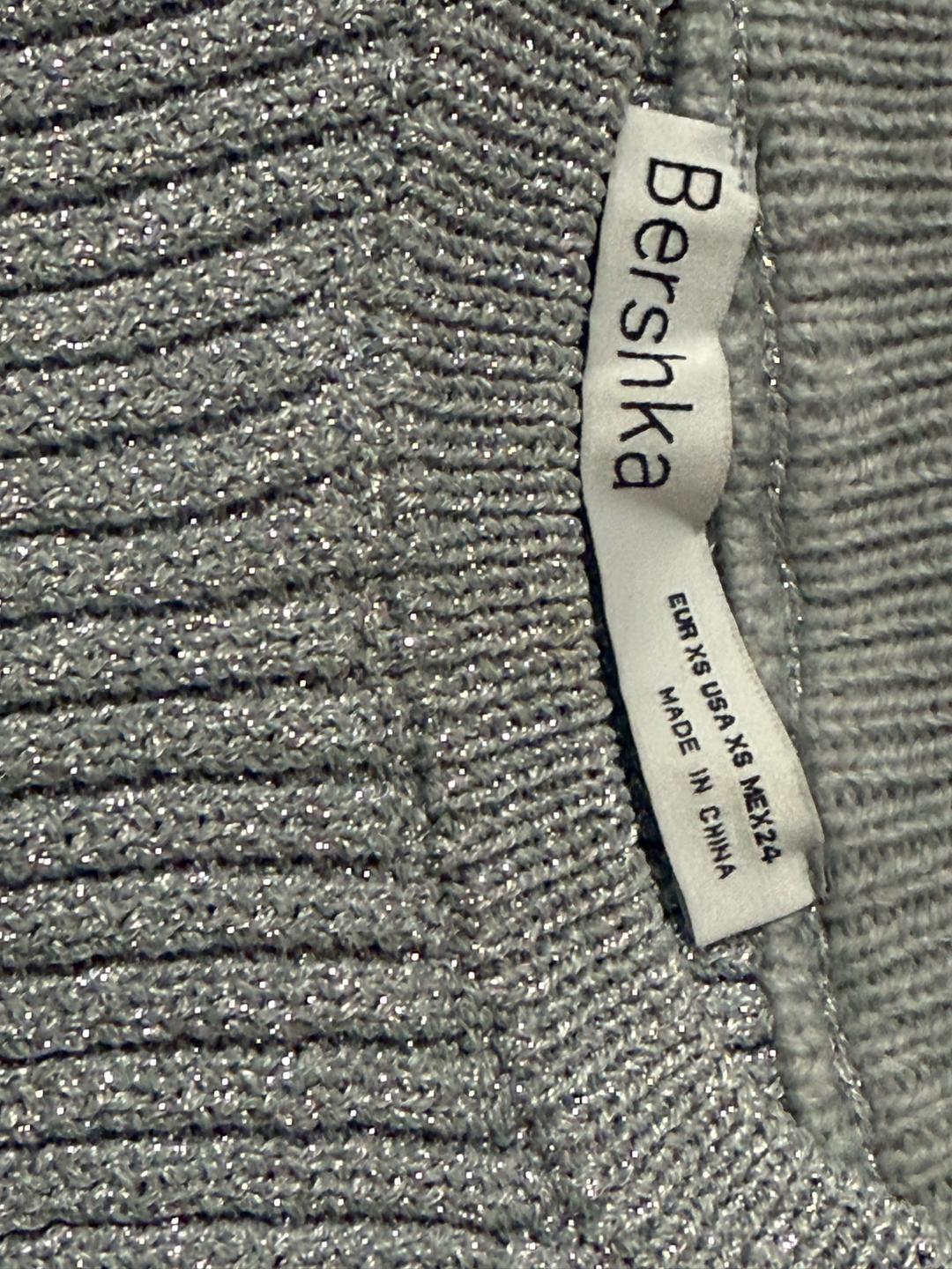 Bershka Серебристый топ от Bershka — фото 2