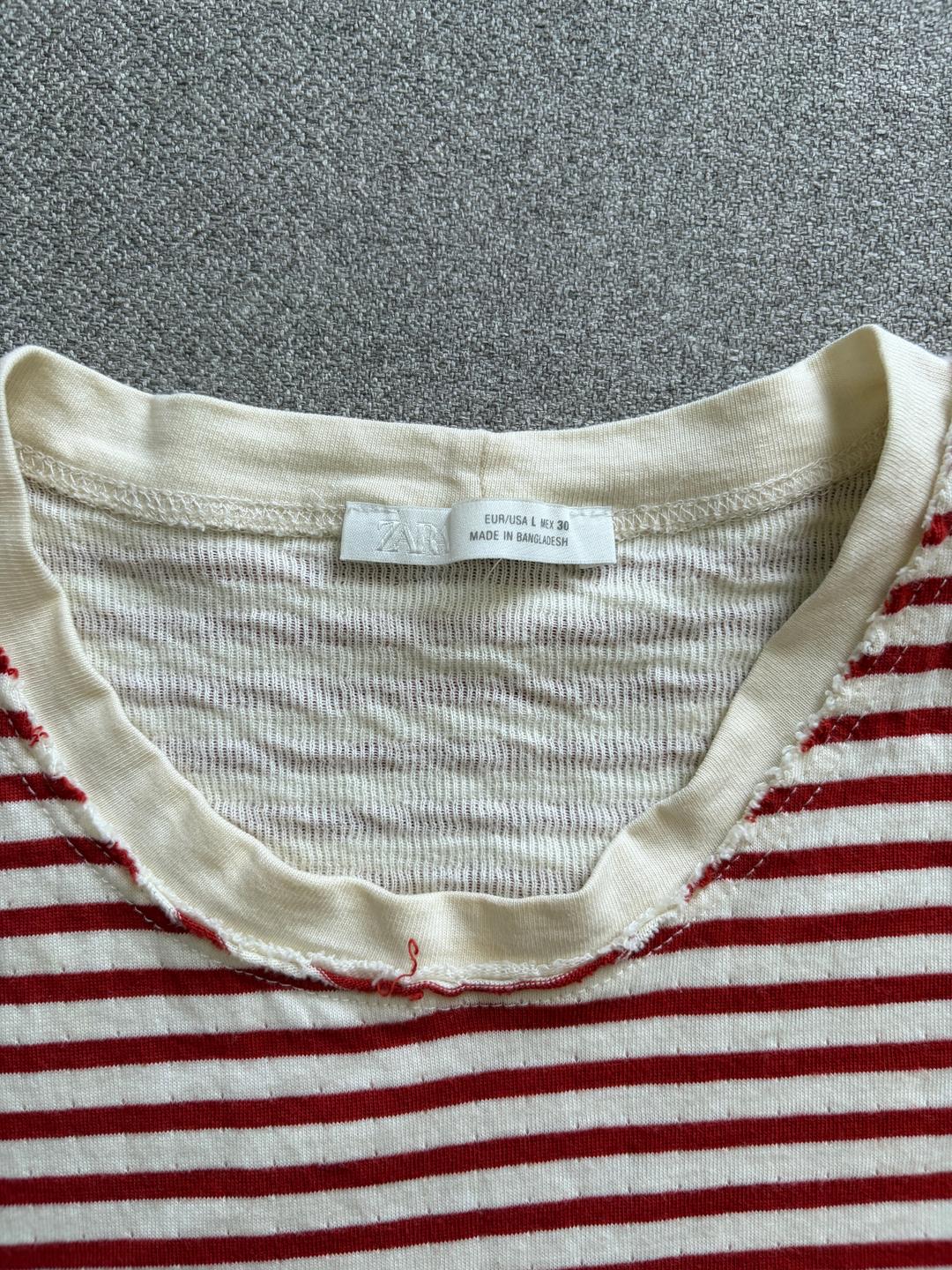 Zara Футболка ZARA в полоску — фото 2
