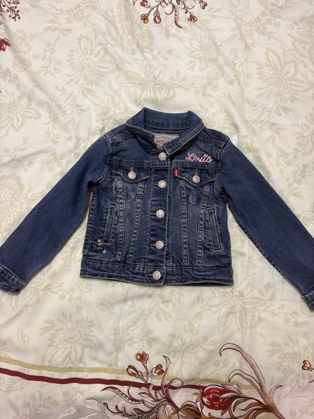 Levi's Джинсовая куртка Levi's для девочки — фото 2