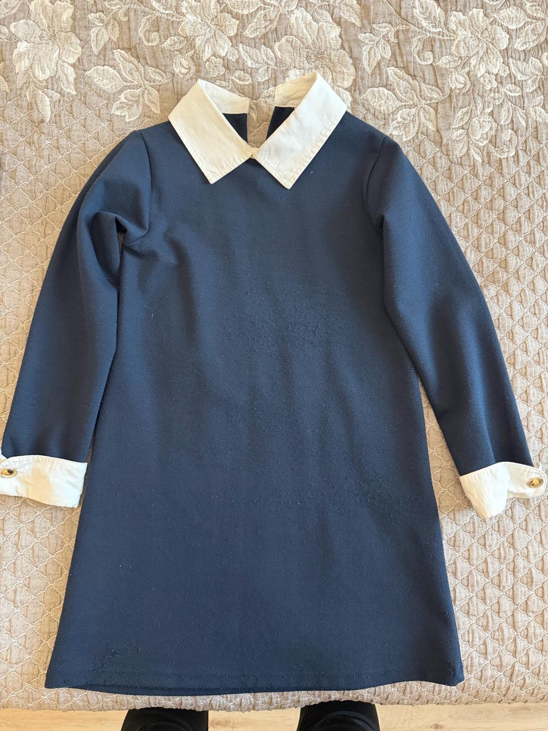 Zara Kids Платье с воротником — фото 2