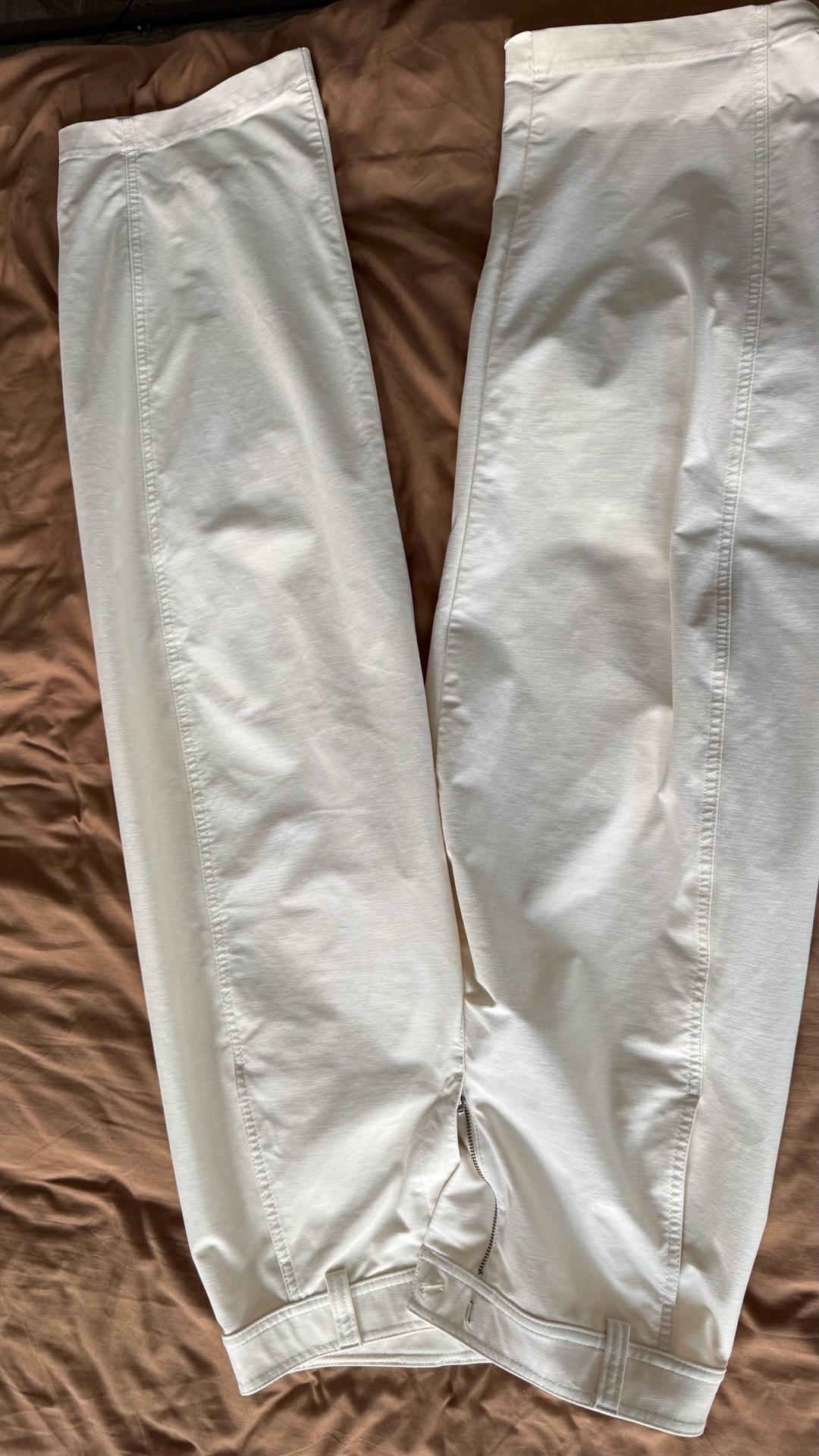 Uniqlo Брюки уникло в цвете айвори — фото 2