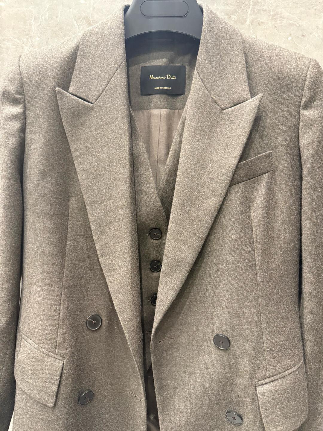 Massimo Dutti Massimo Dutti жилет + пиджак шерсть — фото 2