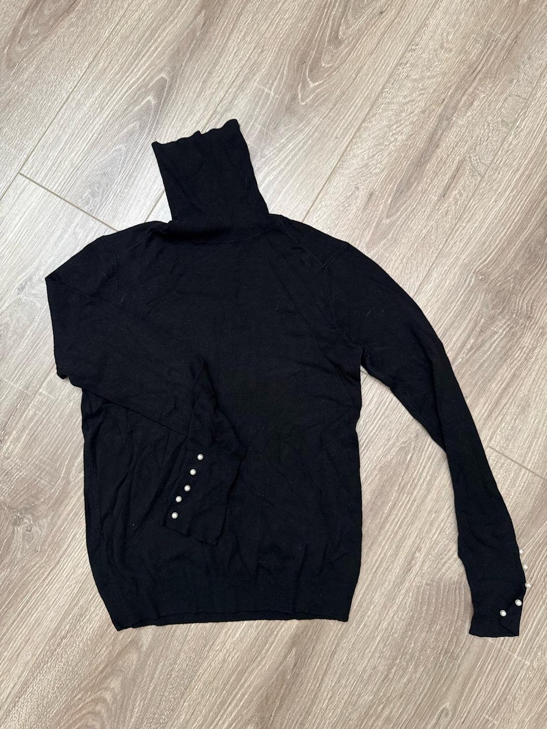 Zara черная водолазка zara — фото 2