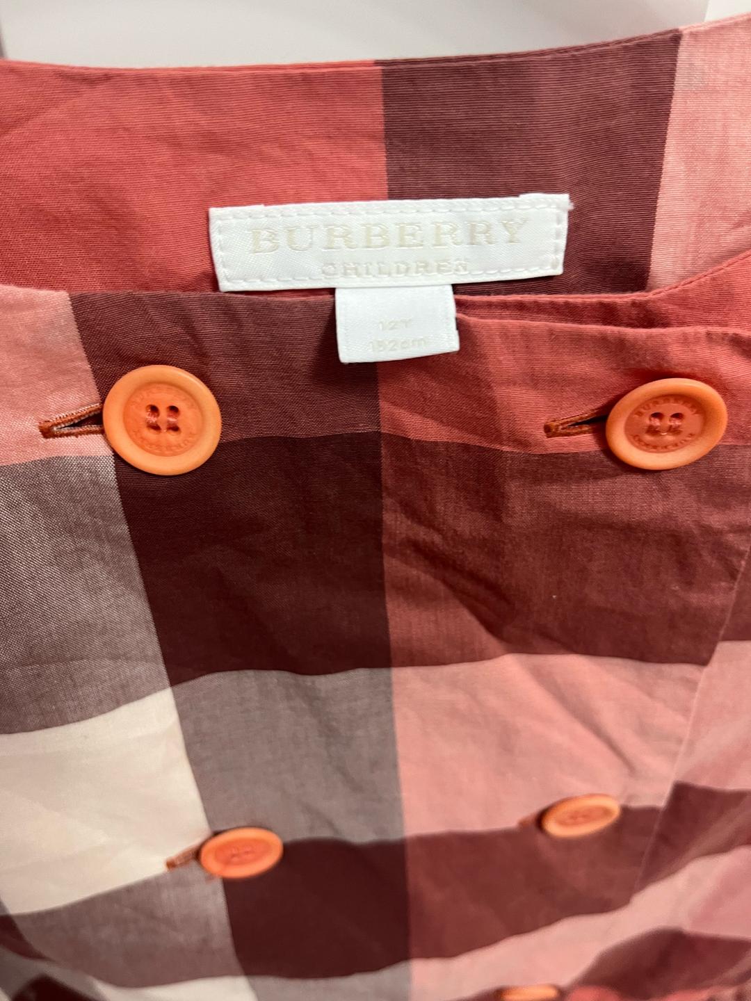 Burberry Платье Burberry для девочки — фото 2