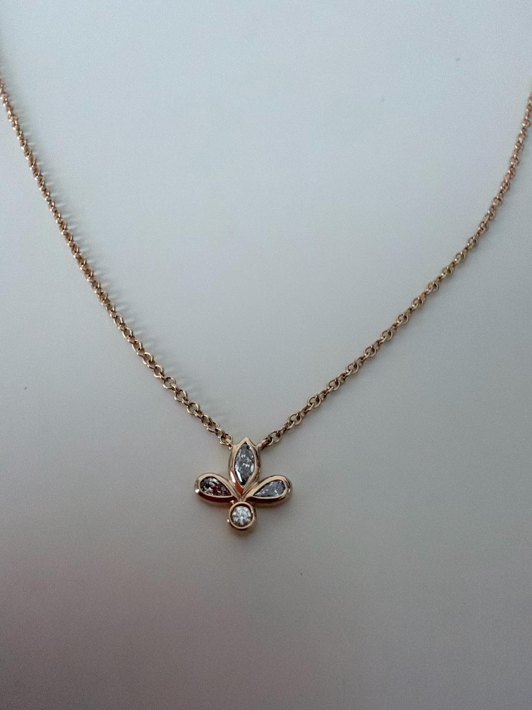 Tiffany & Co. Tiffany & Co. Золотая подвеска с бриллиантами — фото 2
