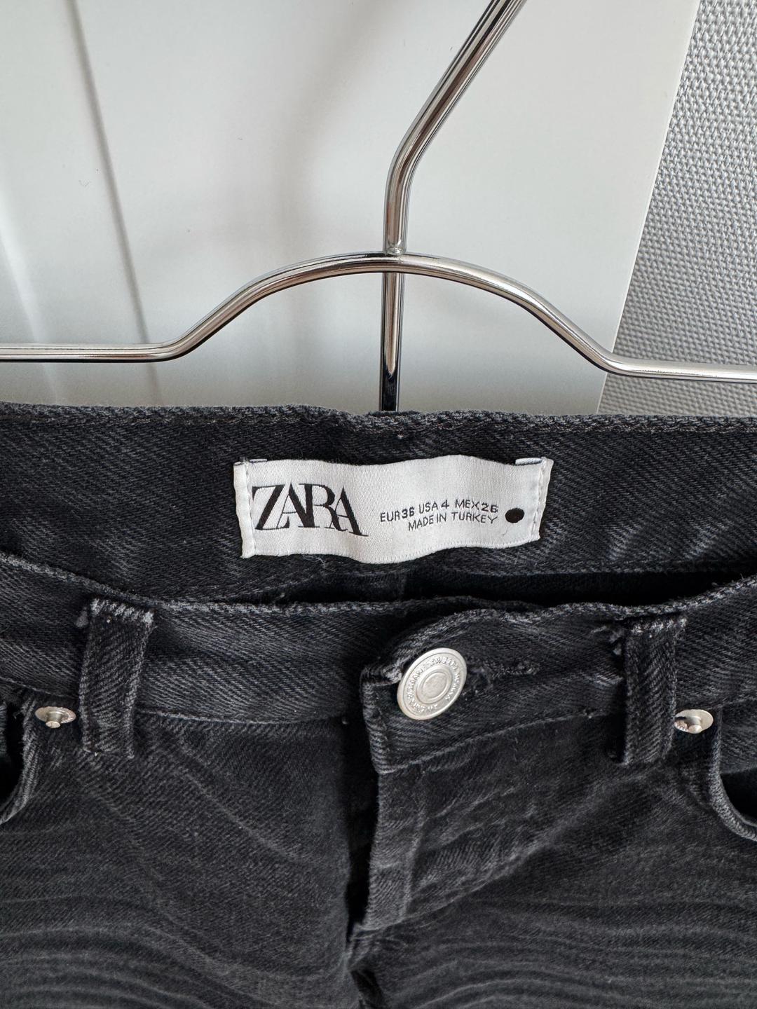 Zara Черные джинсы Zara — фото 2
