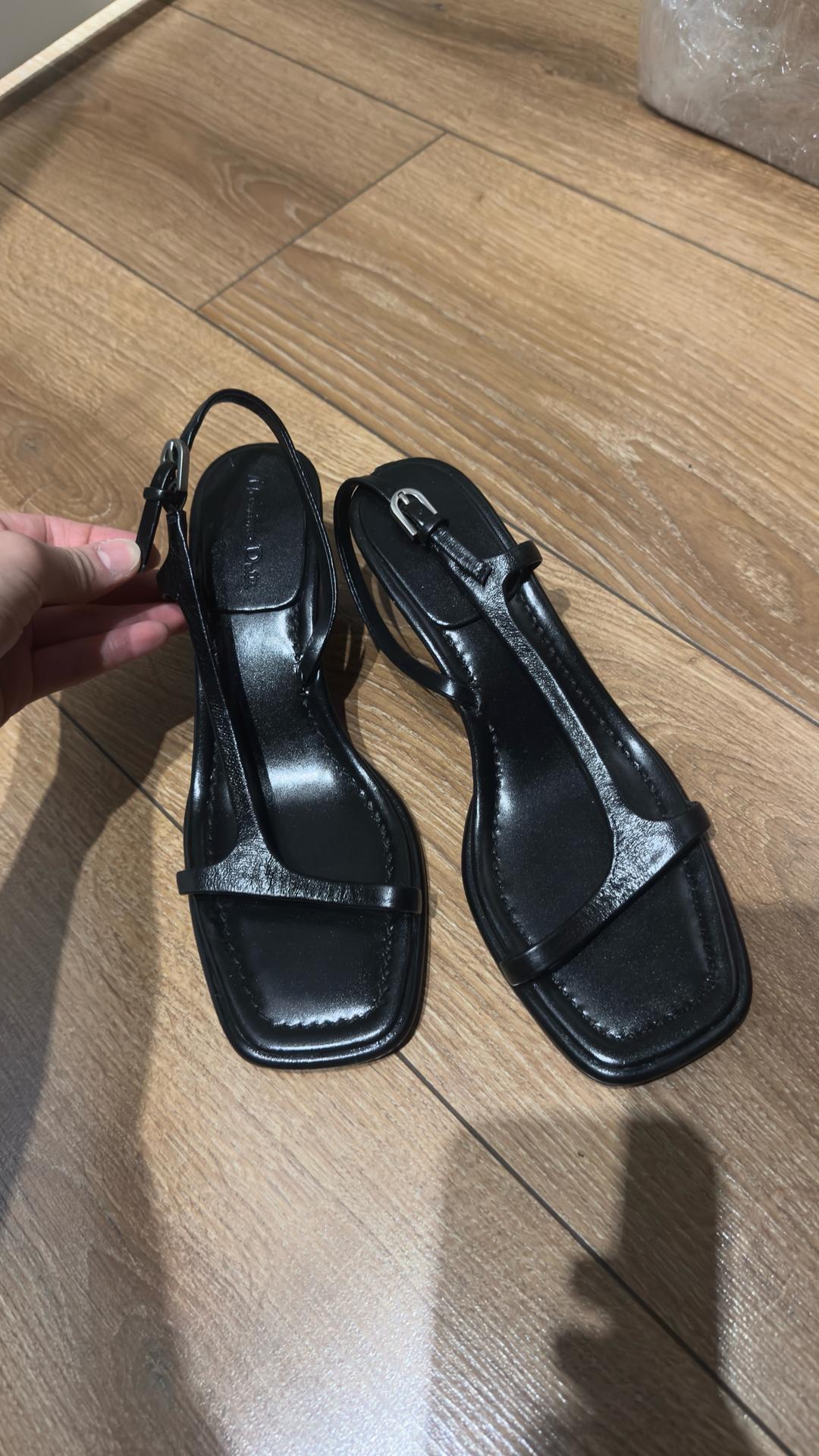 Massimo Dutti Кожаные босоножки Massimo Dutti — фото 2