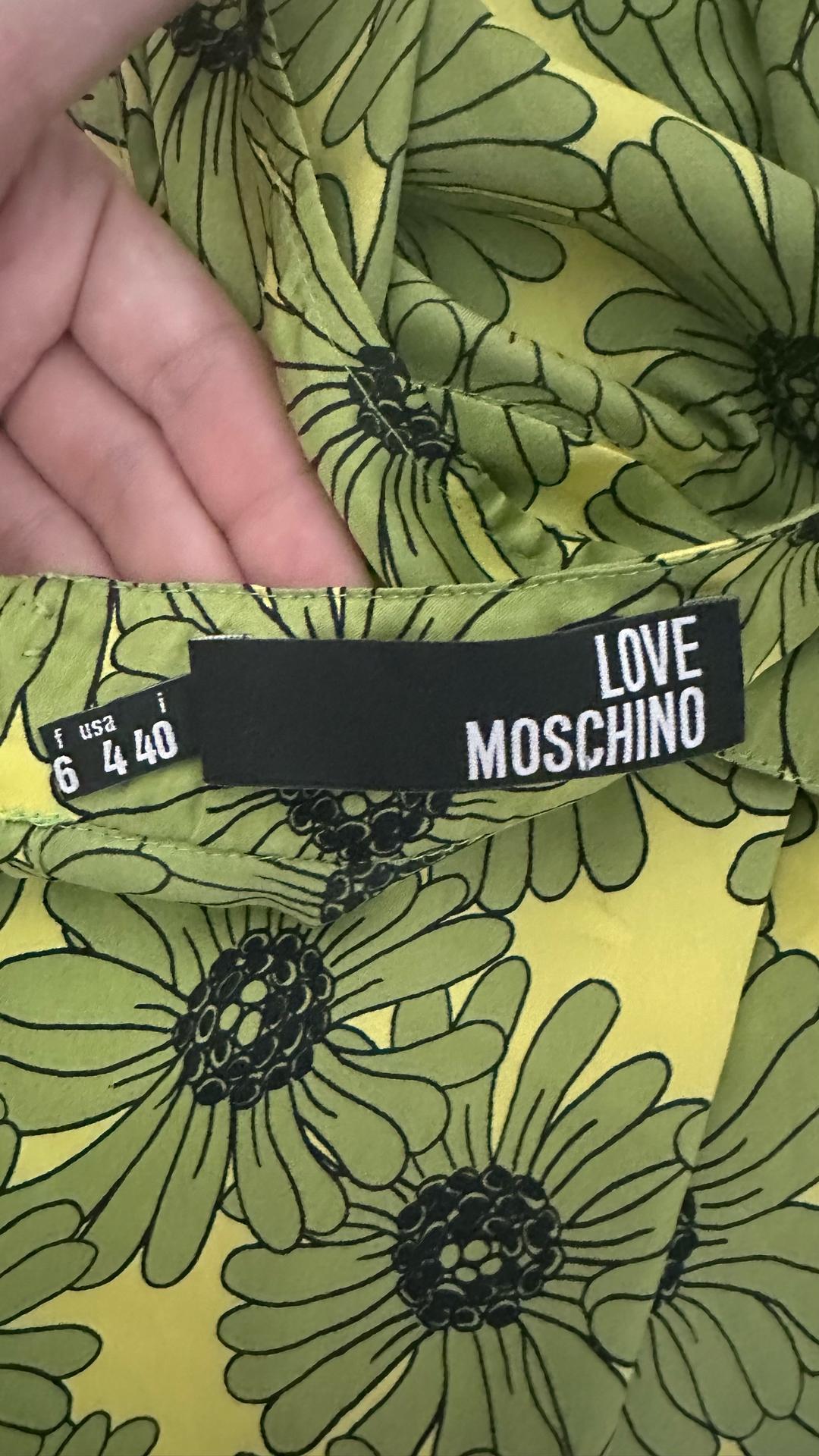 Love Moschino Платье Love Moschino с эффектным цветочным принтом — фото 2