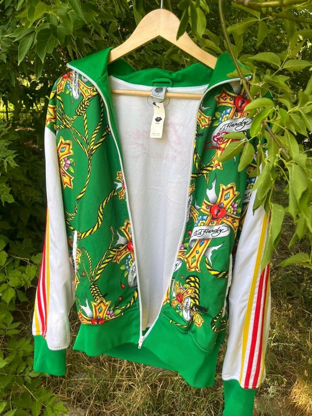 Ed Hardy ed hardy by Christian Audiger rarest zip hoodie — фото 2