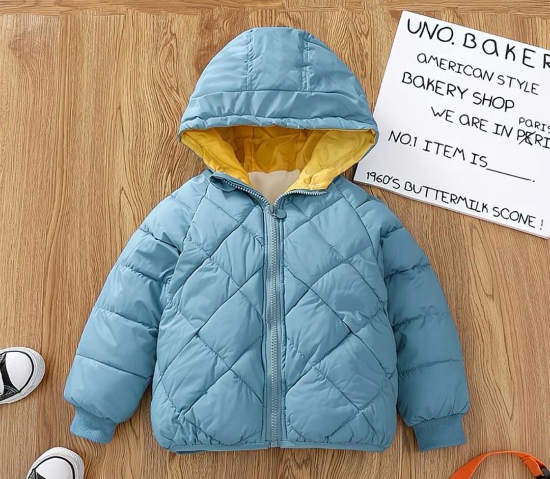 Нет бренда Демисезонная куртка голубой — фото 2