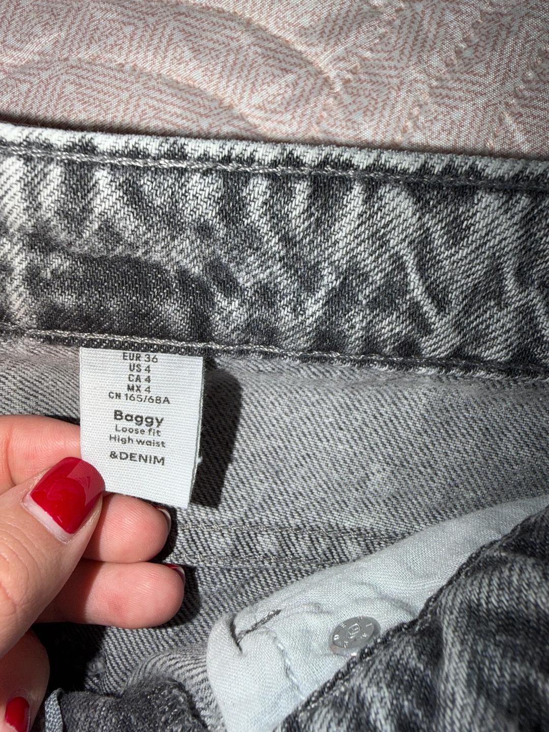 H&M Джинсы H&M Baggy Loose Fit — фото 2