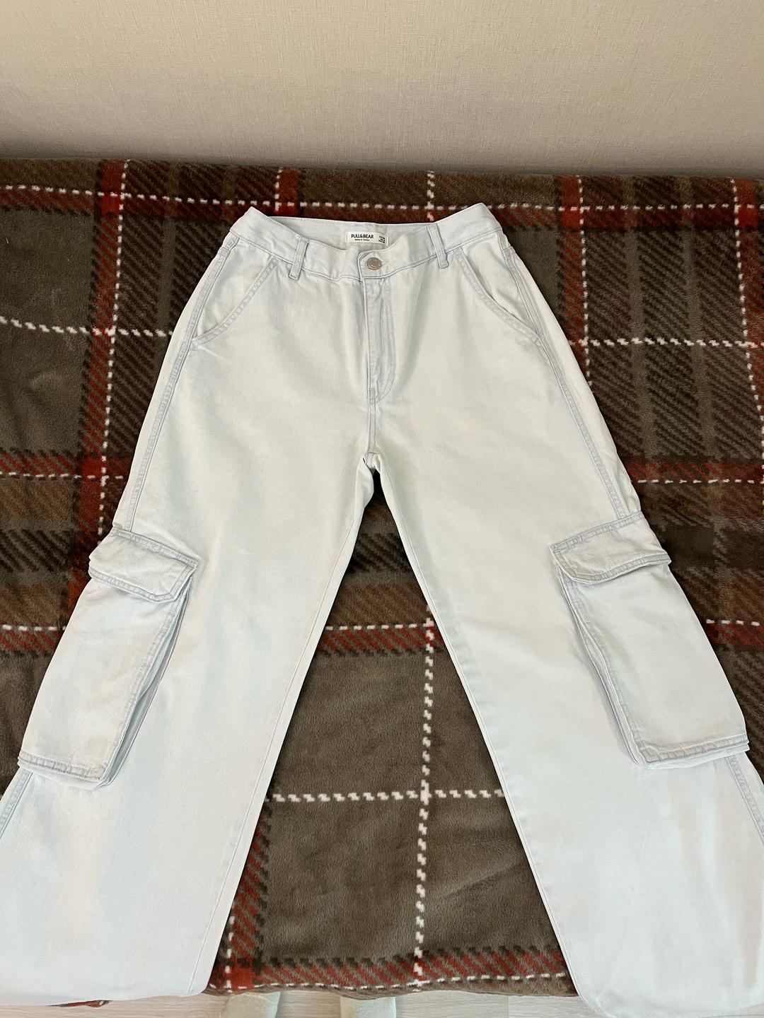 Pull & Bear Джинсы карго PULL&BEAR — фото 2