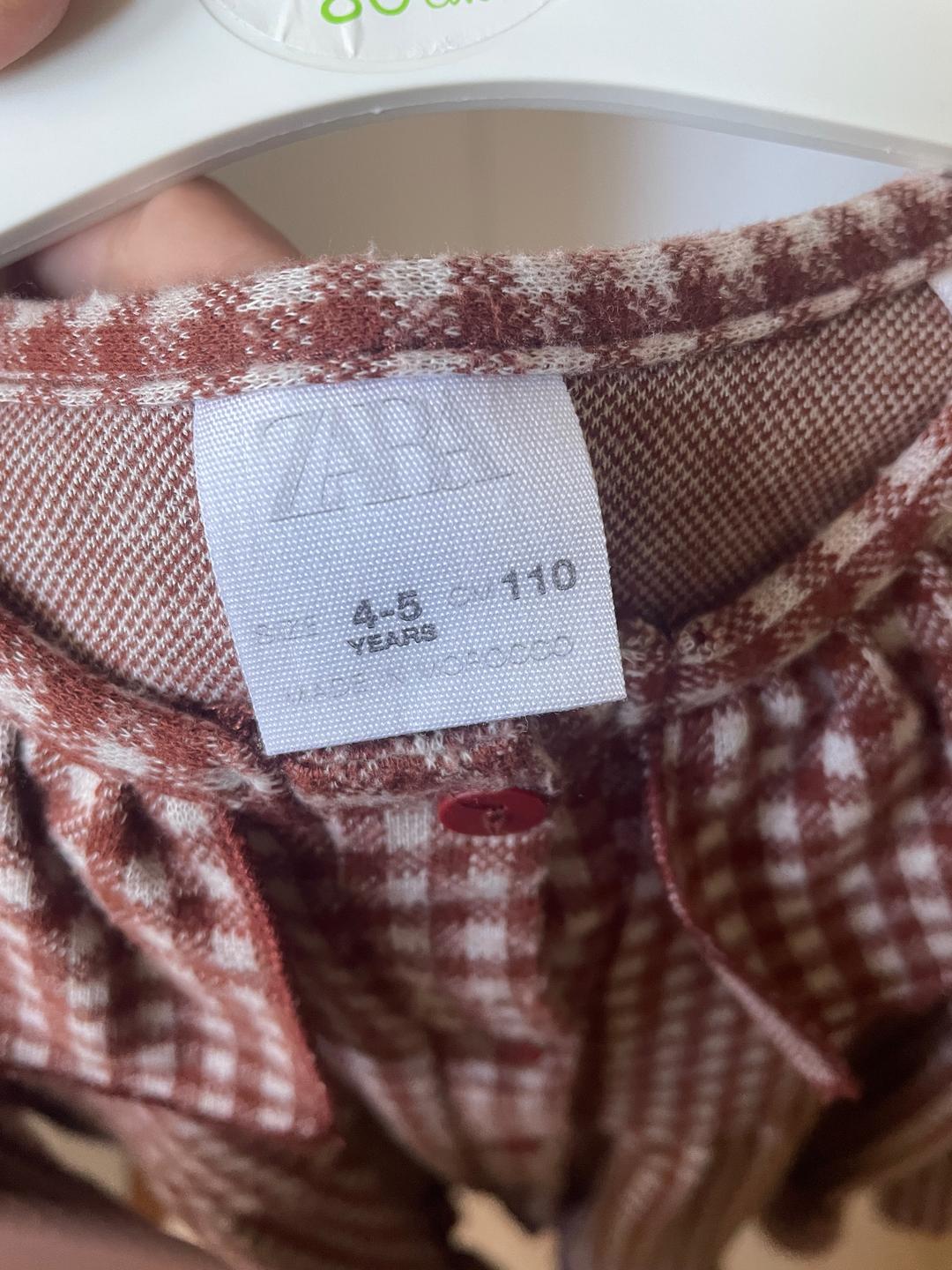 Zara Платье ZARA в клетку — фото 2