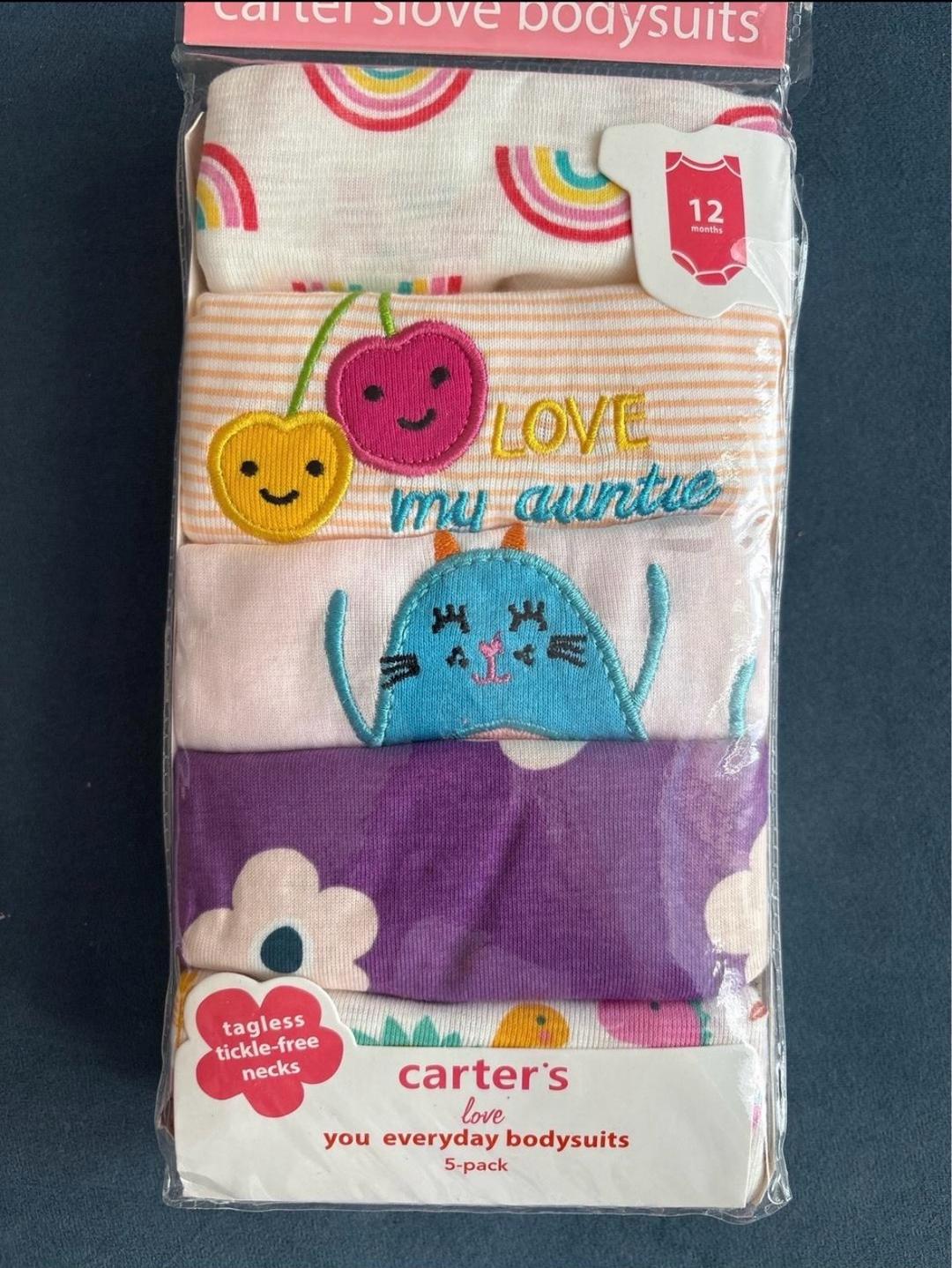 Carter's Carters боди майки для девочек — фото 2