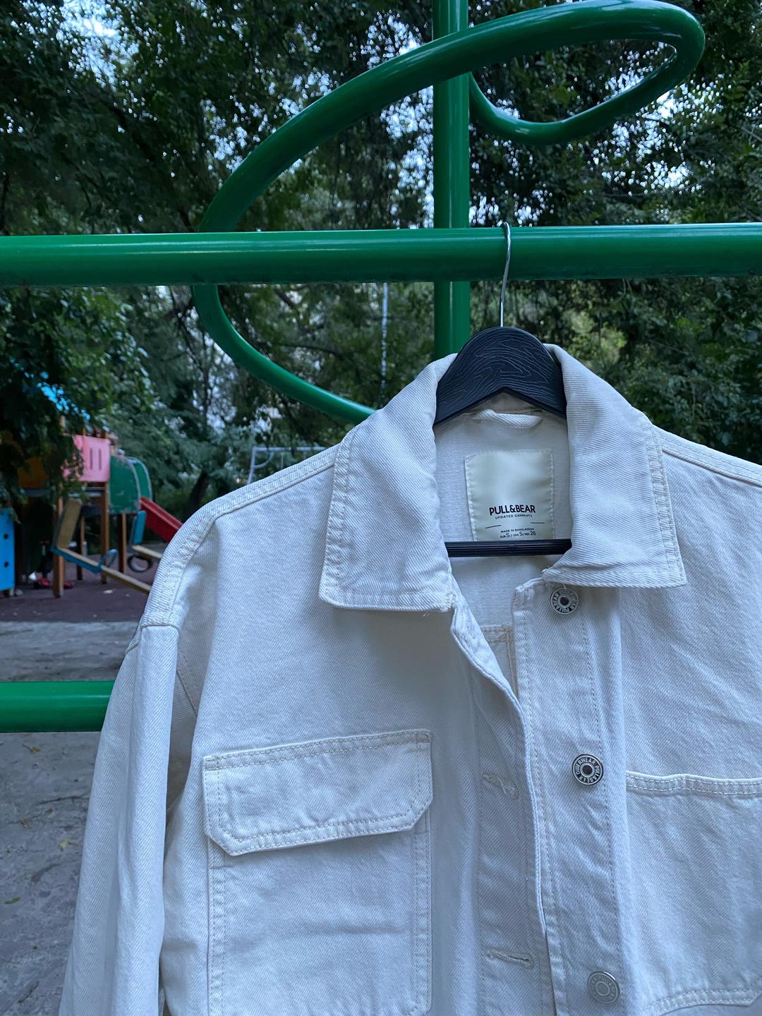 Pull & Bear джинсовая куртка Pull&Bear | Oversize Workwear — фото 2