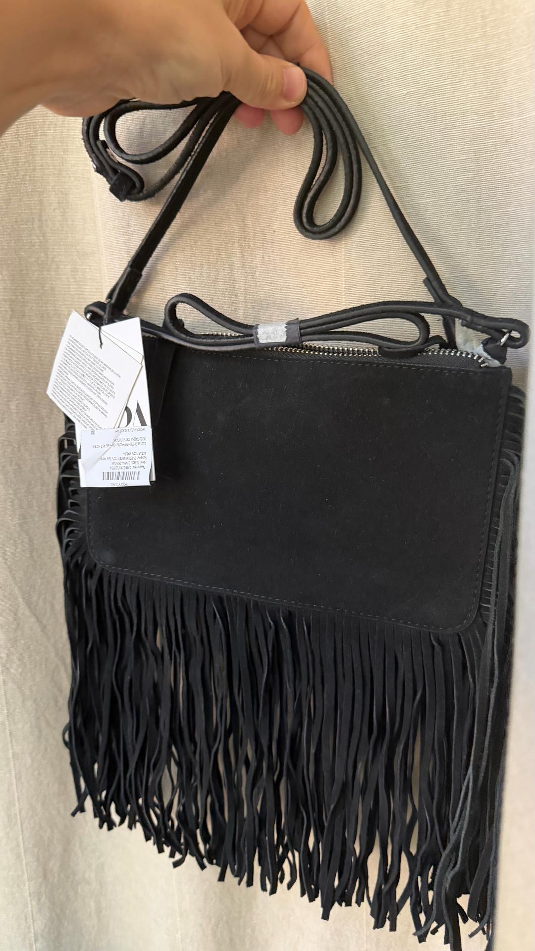 Zara ZARA Сумка из замши — фото 2