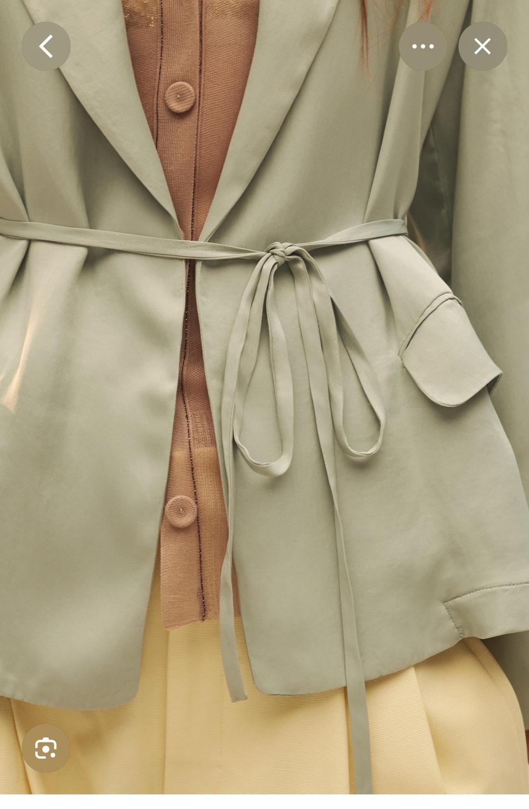 Zara LIMITED EDITION FLUID BLAZER WITH POCKETS — фото 2