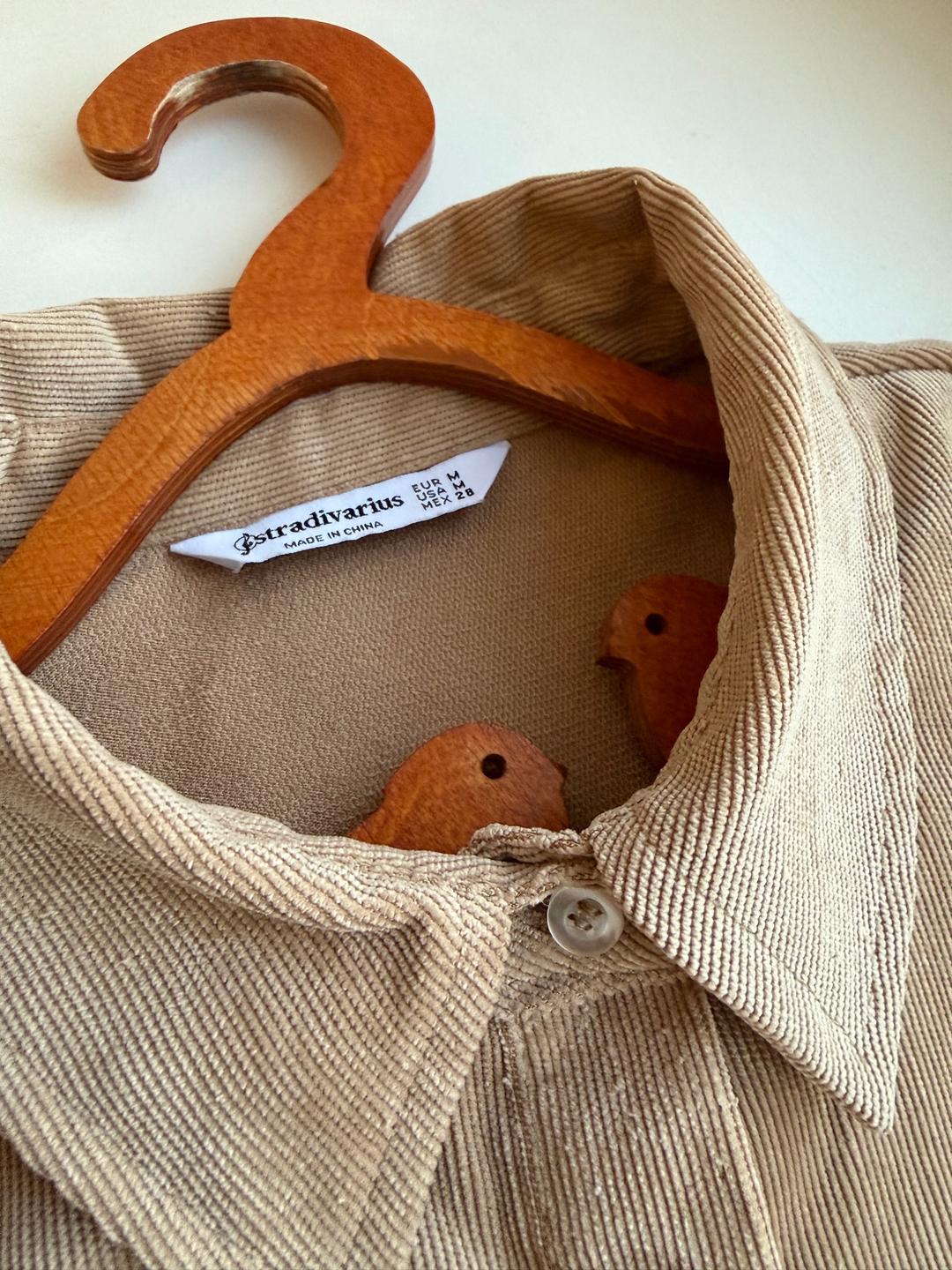 Stradivarius Вельветовая рубашка Stradivarius — фото 2