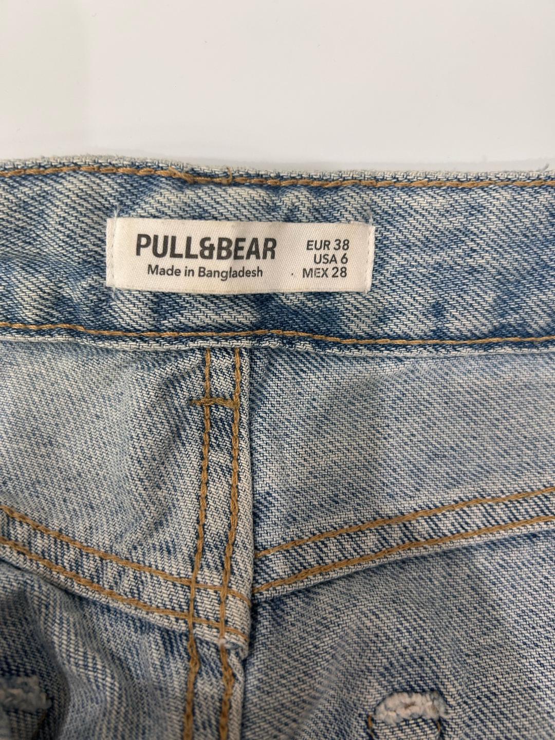 Pull & Bear джинсы PULL&BEAR широкие светлые 38 EUR — фото 2