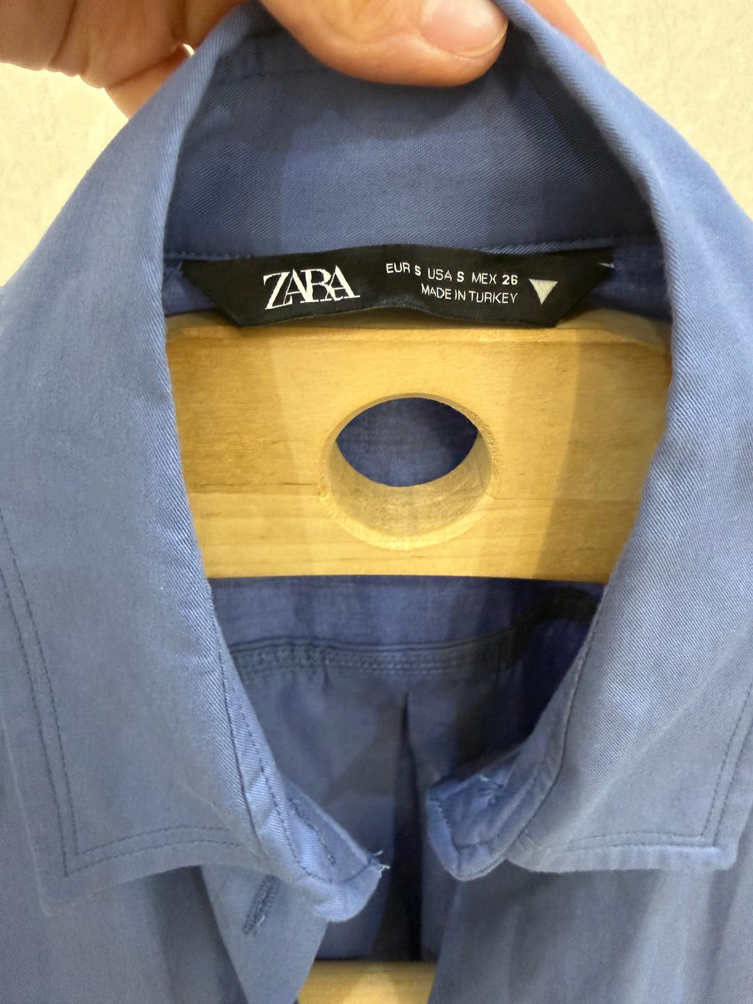 Zara Рубашка оверсайз ZARA — фото 2