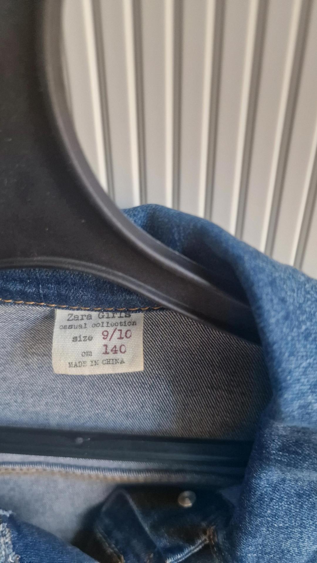 Zara Куртка джинсовая на девочку — фото 2