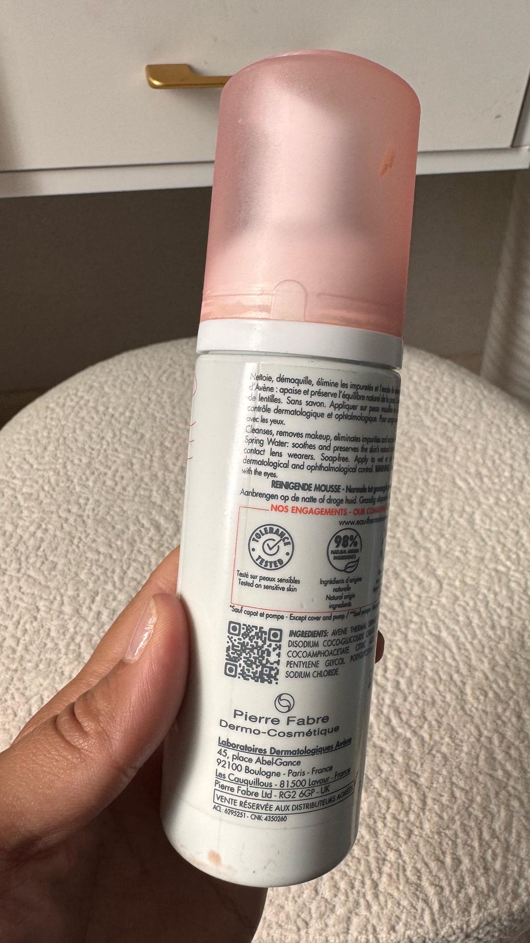 Avene Очищающая пенка — фото 2
