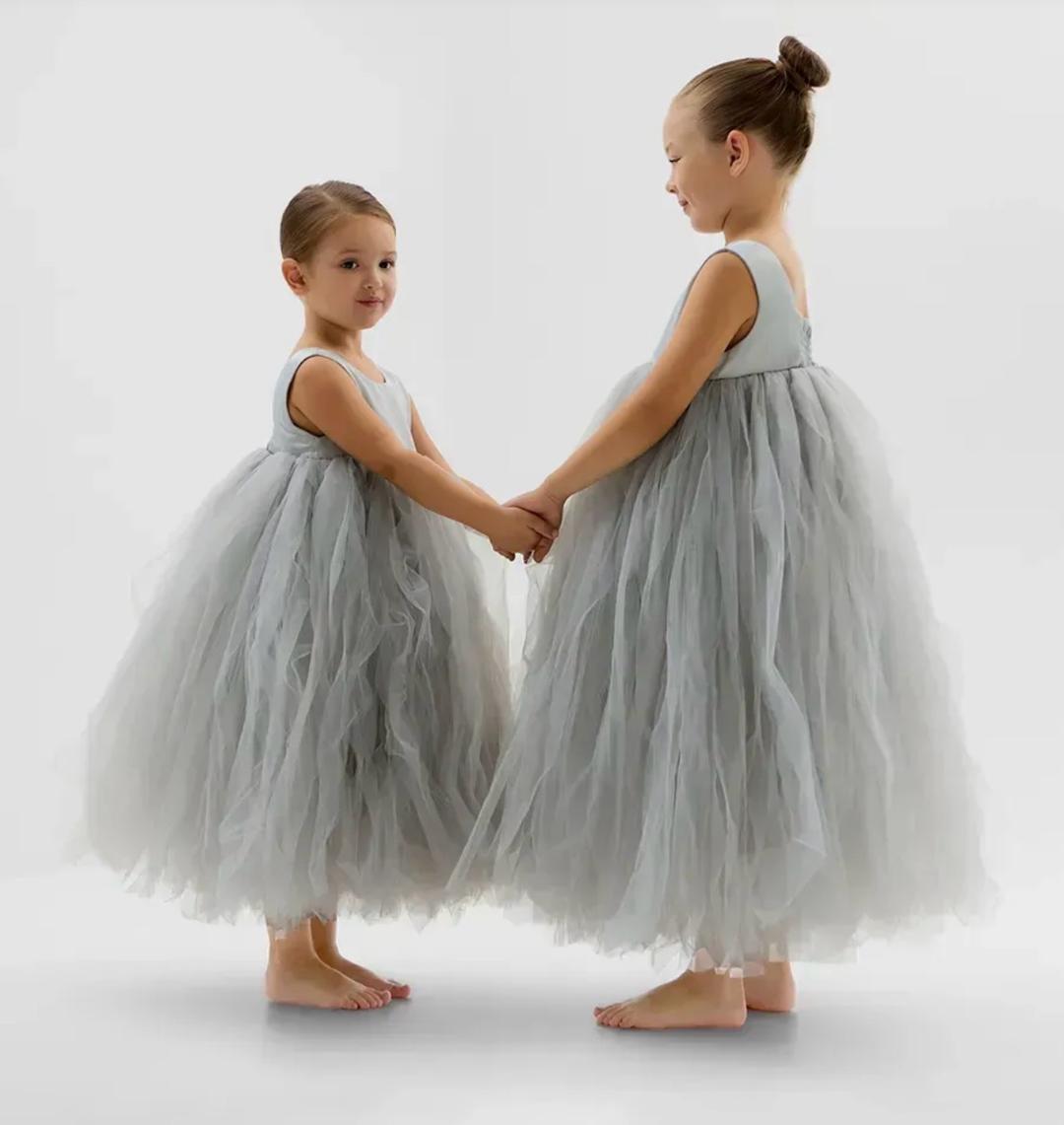 Платье для девочки из фатина, 7-8 лет — фото 2