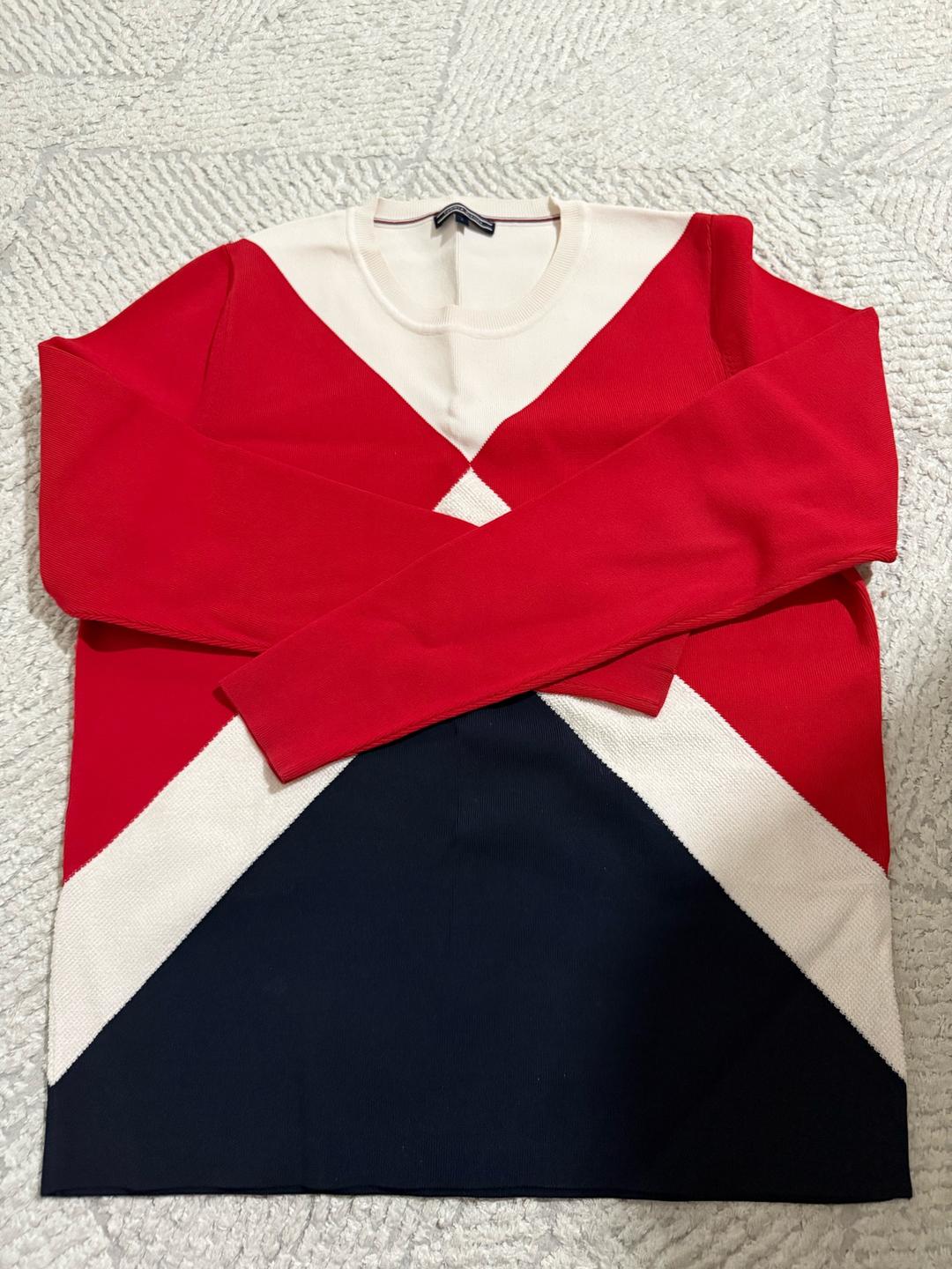Tommy Hilfiger Джемпер с геометрическим принтом — фото 2