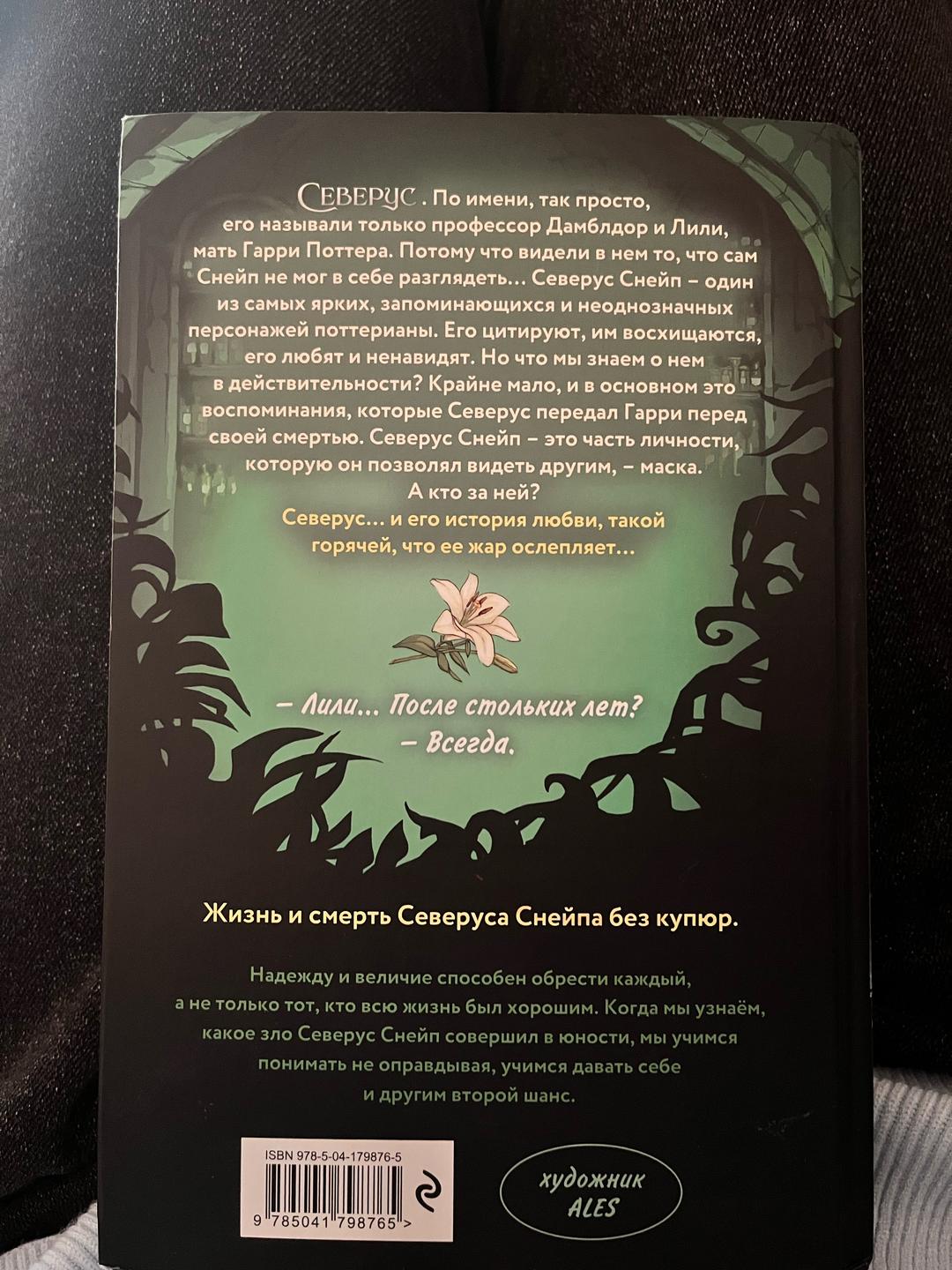 Лорри Ким Северус. Глубочайшее исследование фигуры наизагаднейшего зельевара Хогвартса — фото 2