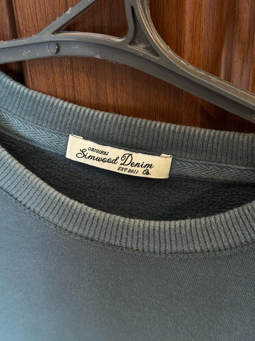 &Denim Свитшот Simwood Denim — фото 2