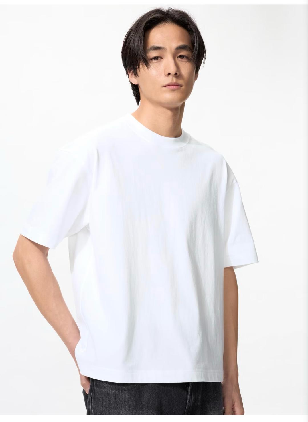 Uniqlo Футболка мужская базовая — фото 2