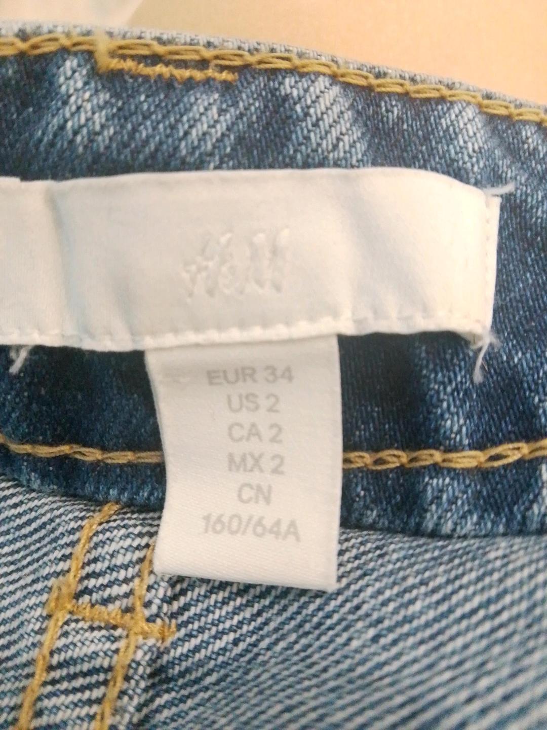H&M Джинсы H&M синие — фото 2