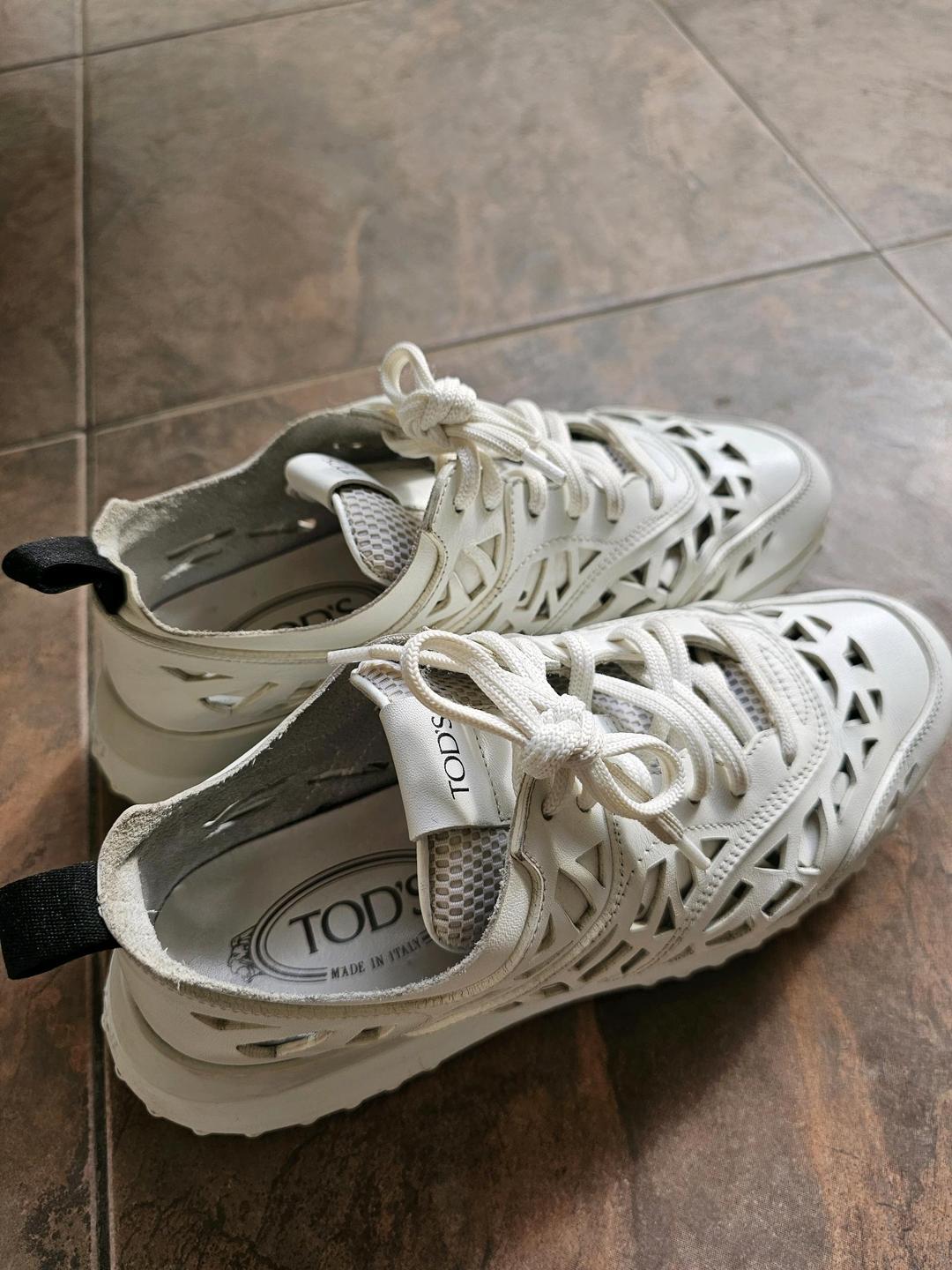 TOD’s Кожанные кроссовки Tod's — фото 2