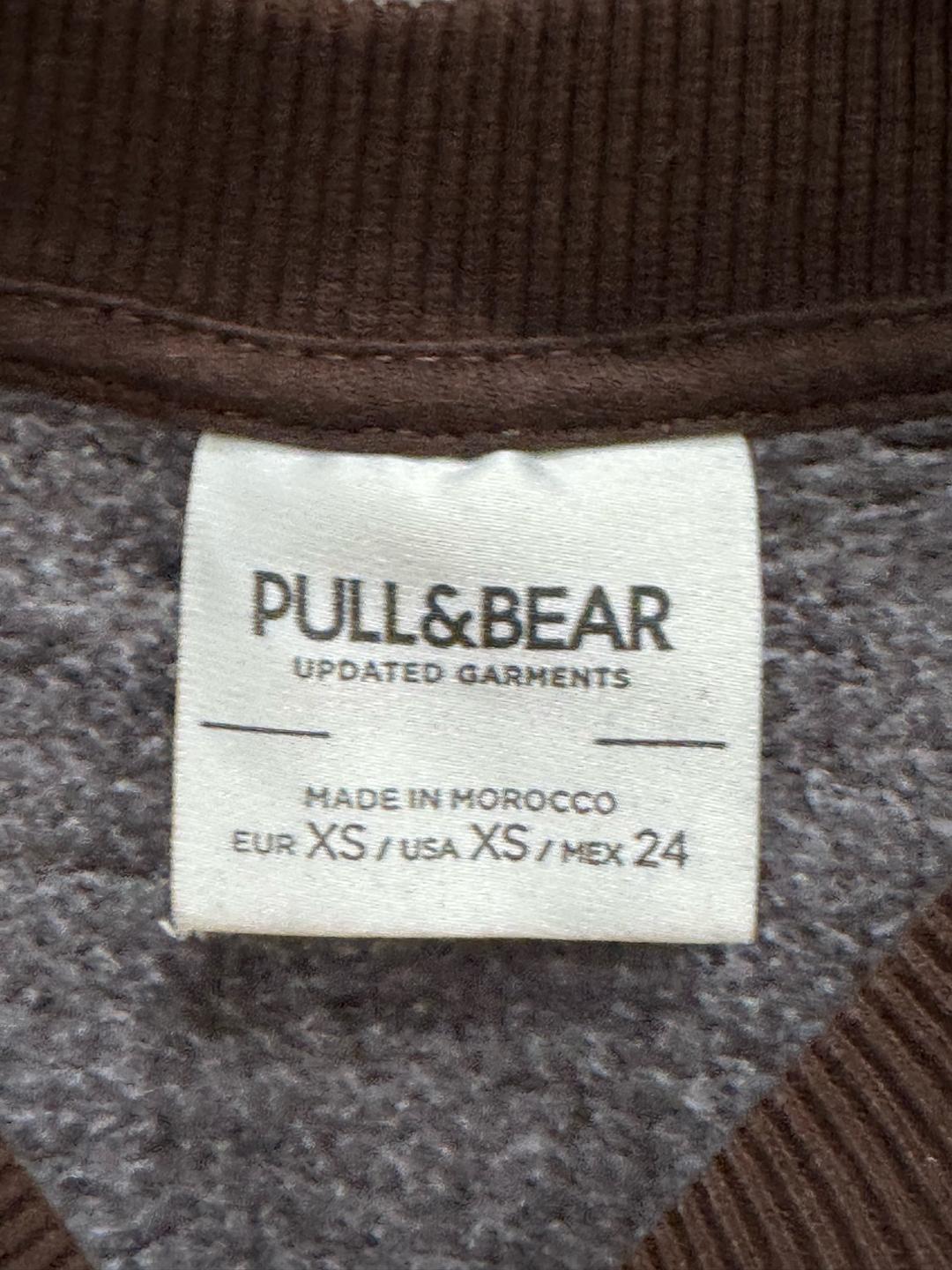 Pull & Bear Коричневый Свитшот — фото 2