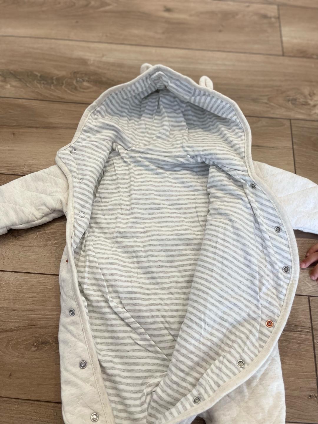 Mothercare Стеганый комбинезон с капюшоном — фото 2