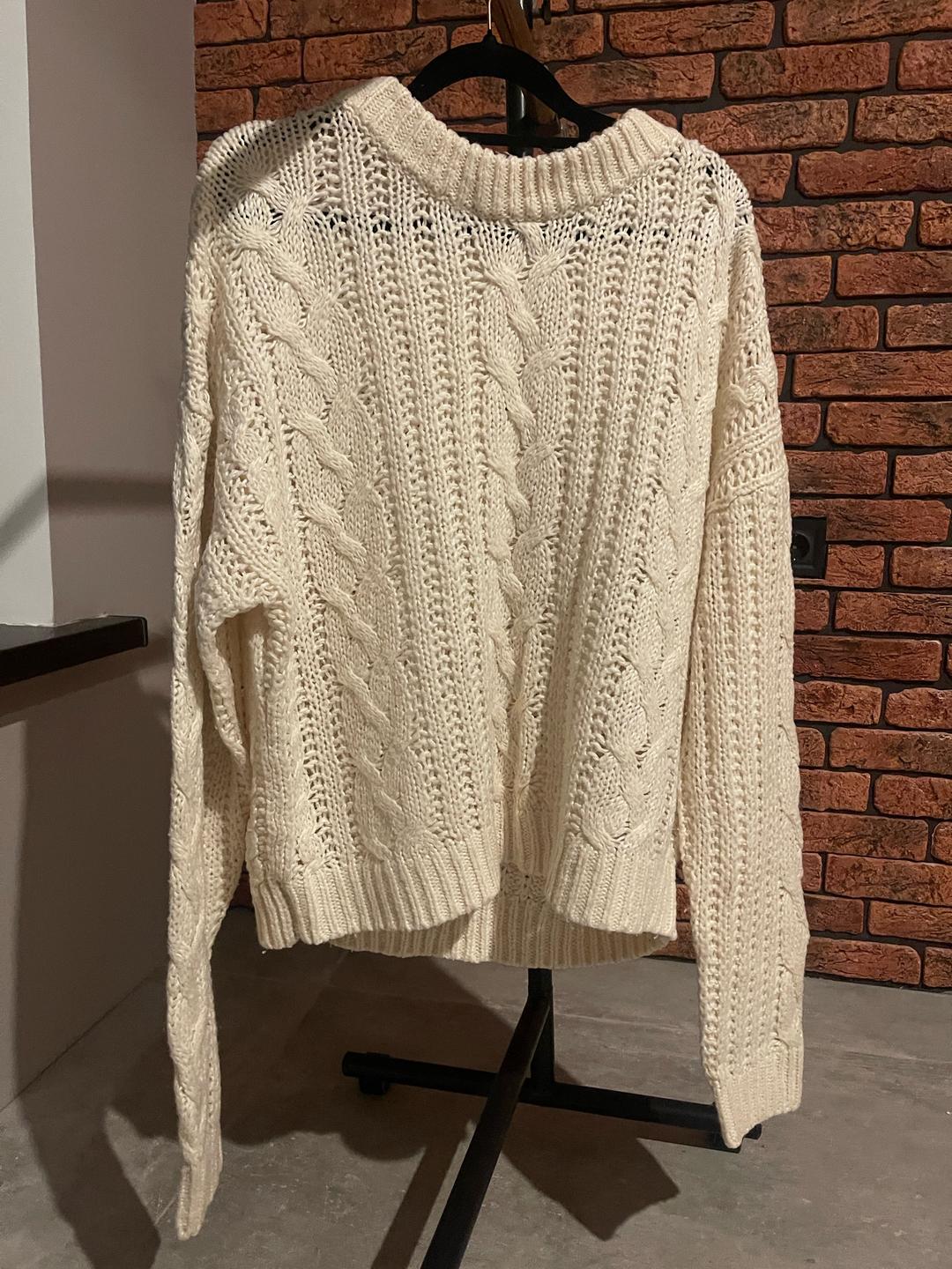 Amisu Белый свитер Amisu — фото 2