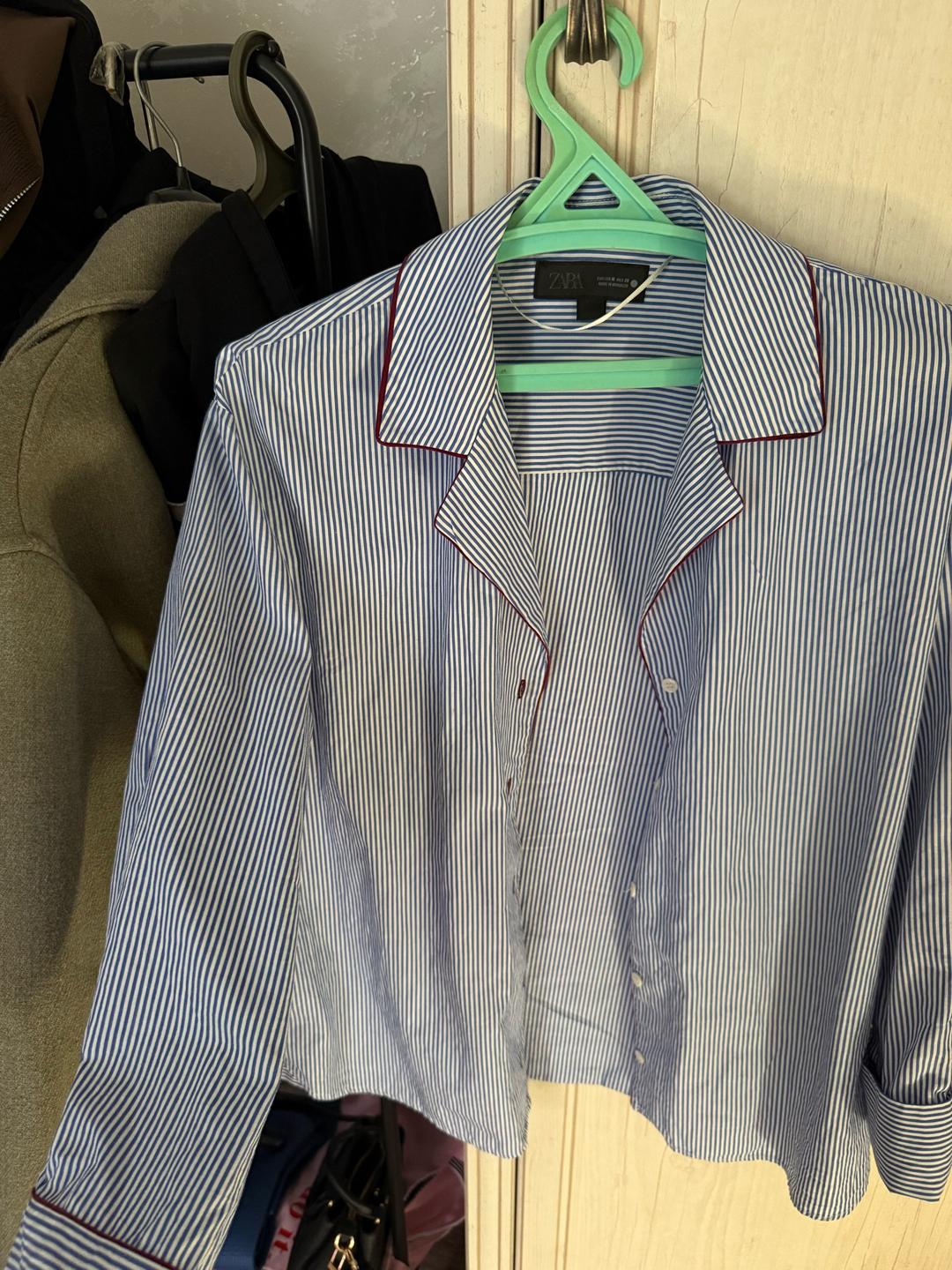 Zara Рубашка ZARA в полоску — фото 2