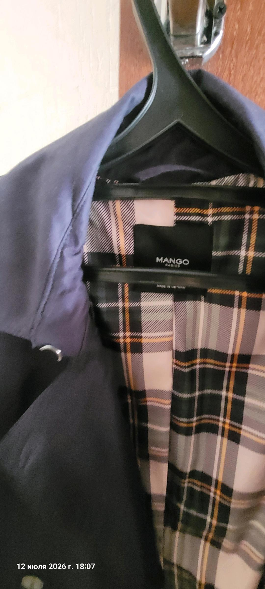 Mango Тренч плашь — фото 2