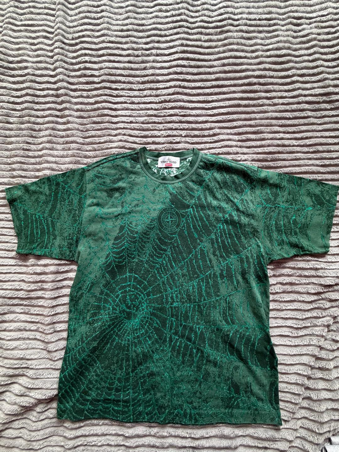 Stone Island Stone Island × Supreme Spider Web T-Shirt — фото 2