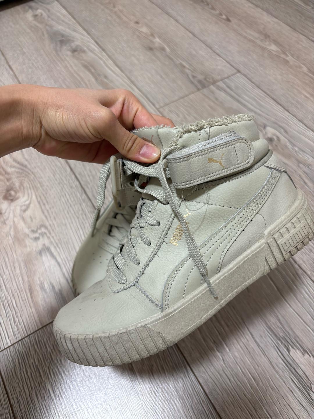 Puma Высокие кеды Puma на 36,5-37рр — фото 2