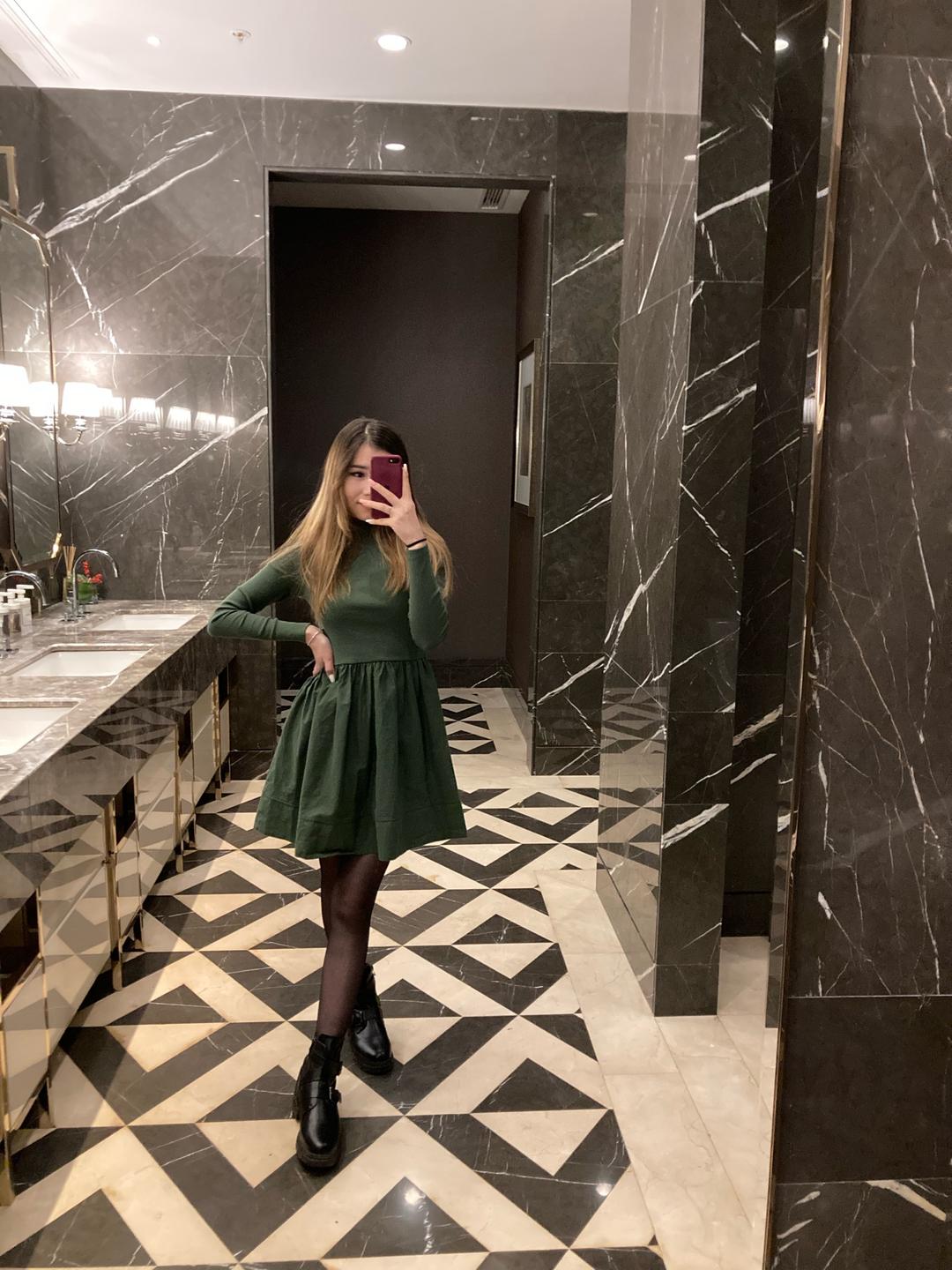 Zara Повседневное мини-платье — фото 2
