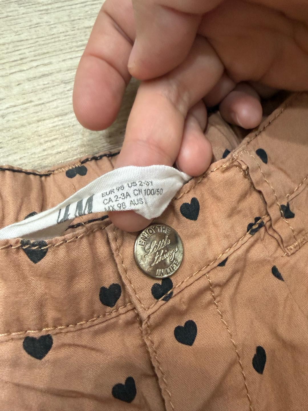 H&M H&M шорты на девочку — фото 2