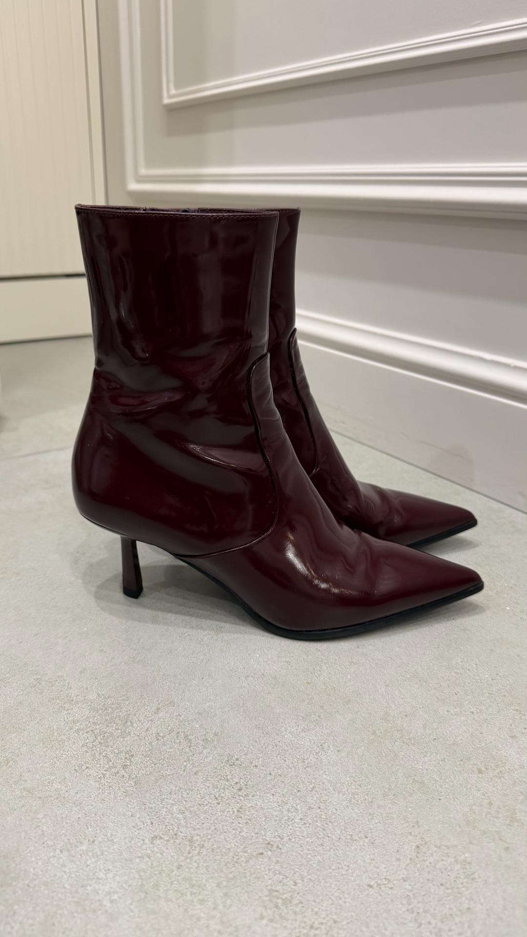 Ekonika Лаковые ботильоны Ekonika 36 размер — фото 2