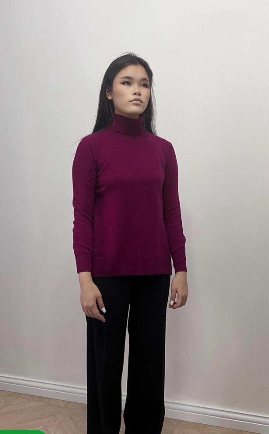 Massimo Dutti Кашемировая водолазка — фото 2