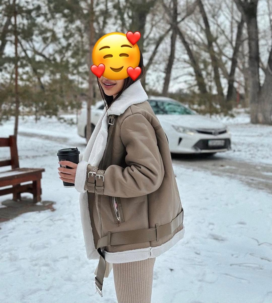 Zara Дубленка — фото 2