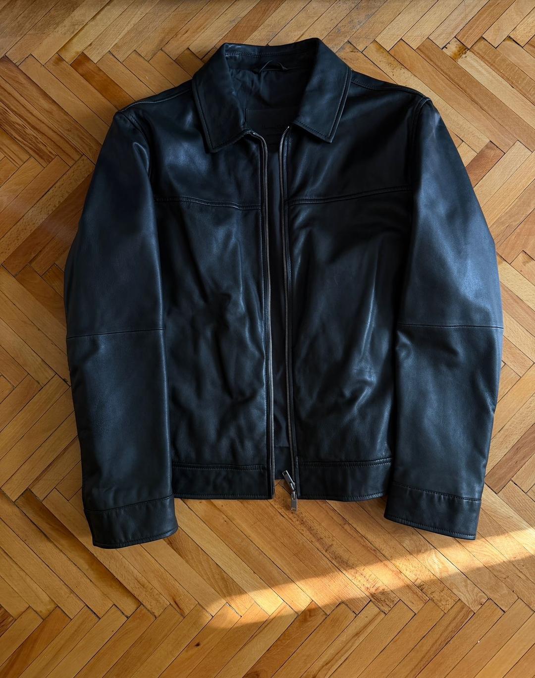 Massimo Dutti Кожаная куртка Massimo Dutti — фото 2