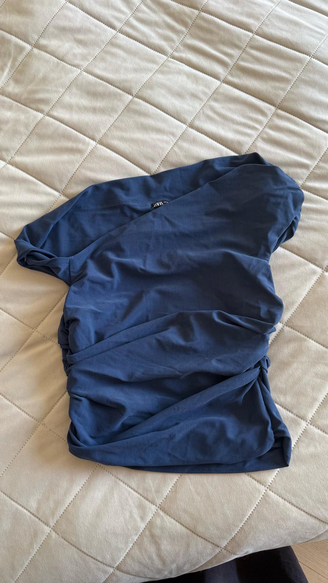 Zara Топ ZARA с драпировкой — фото 2