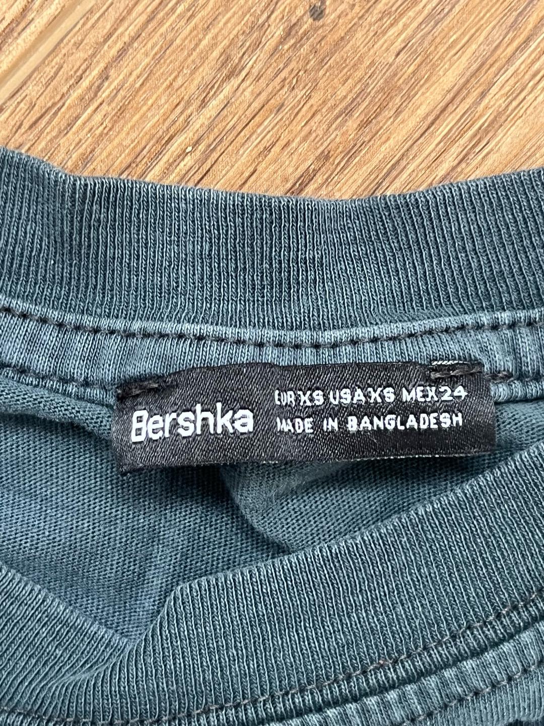 Bershka Укороченная футболка Bershka — фото 2